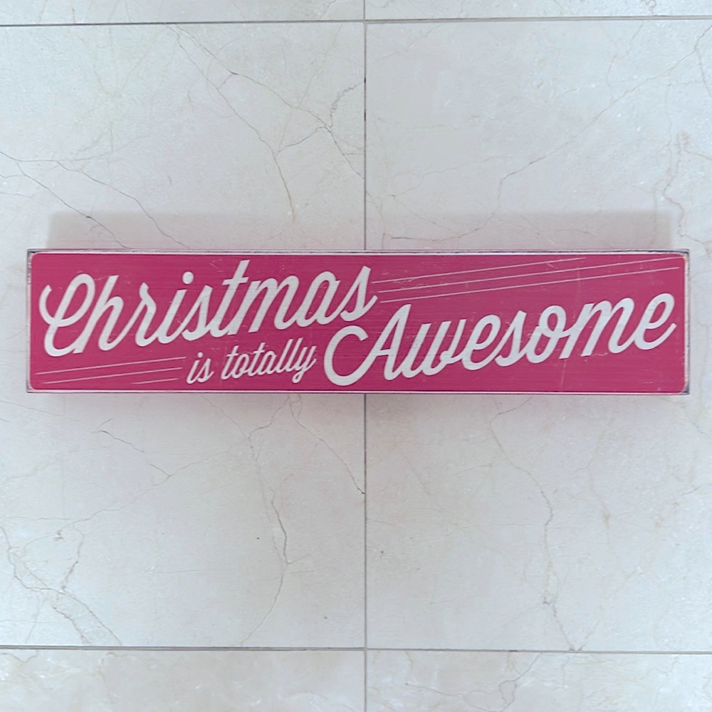 NWT Nordstrom Rack Christmas Plaque